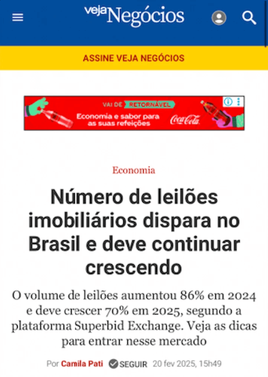 Reportagem Veja Mobile